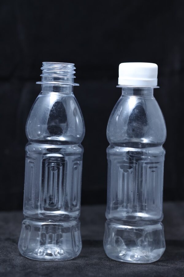 PET Mazza Bottle Natural/Green (180ml, 600ml & 1200ml)